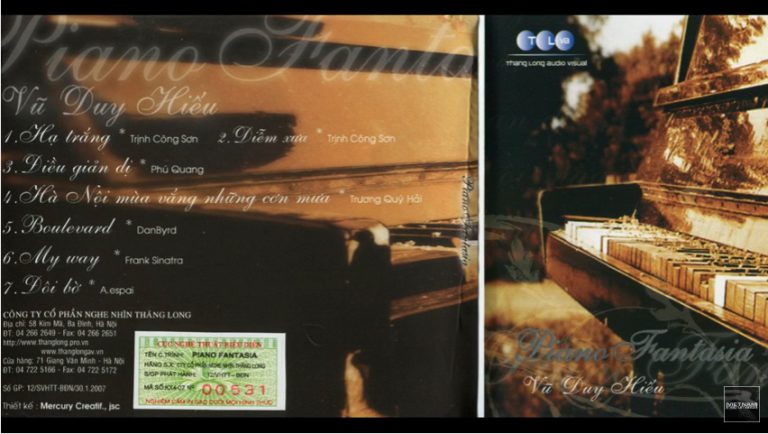 Hòa Tấu Trữ Tình – Album Piano Fantasia (Độc tấu Piano)